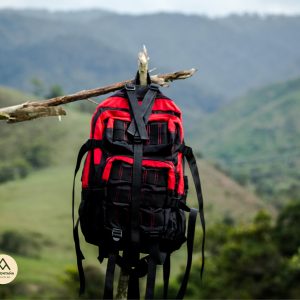 Morral rojo y negro (80 Ltrs) - Ref. 1011u80*