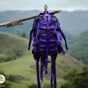 Morral morado y negro (35 Ltrs) - Ref. 1008u35*
