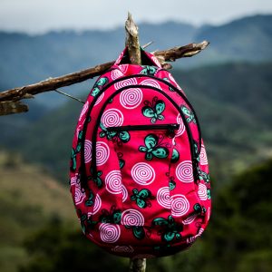 Bolso estampado mariposa (25 Ltrs 3 bolsillos) - Ref. 2014u38*