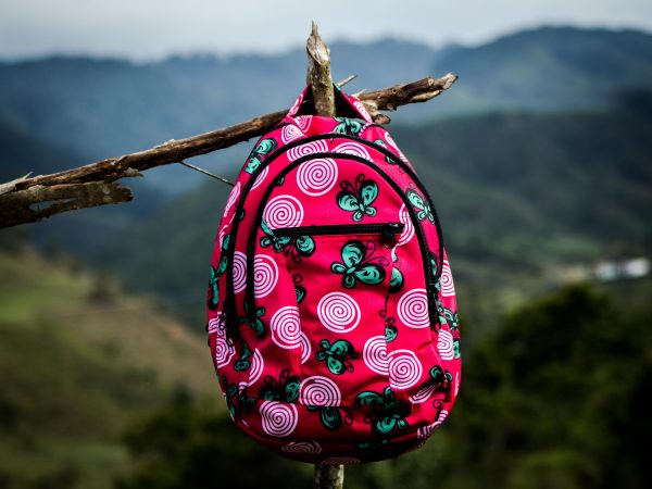 Bolso estampado mariposa (25 Ltrs 3 bolsillos) - Ref. 2014u38*